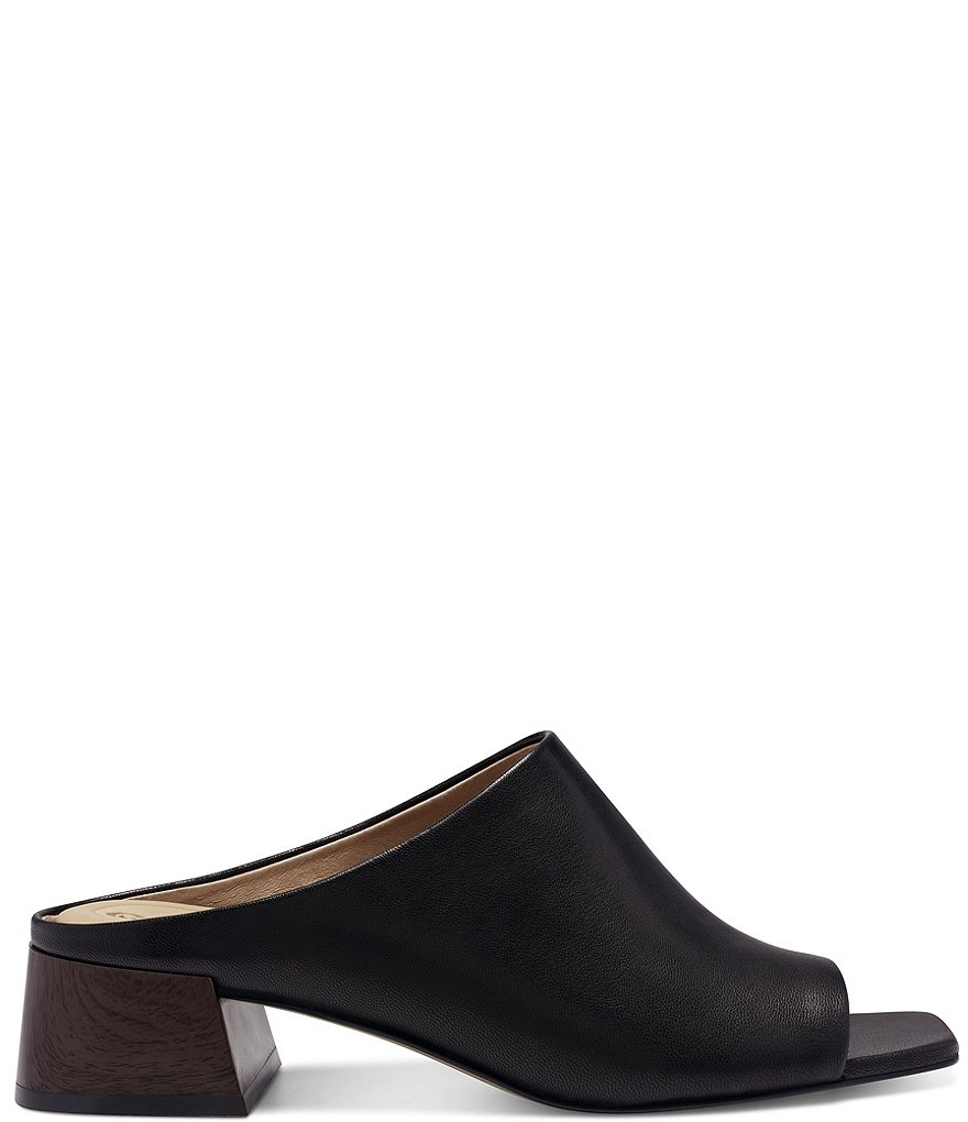 CC Corso Como Jacenia Leather Block Heel Mules