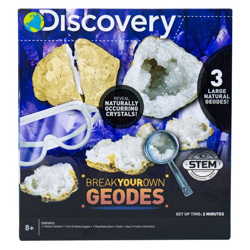 Discovery Kids Break Your Own Geodes Activity Kit