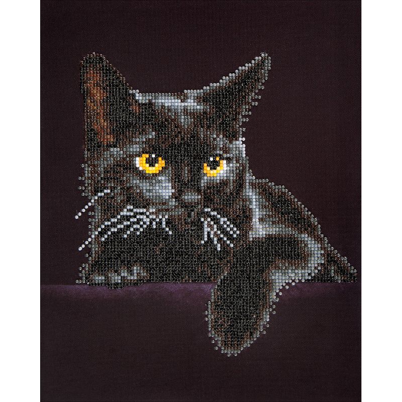 Diamond Dotz Diamond Embroidery Facet Art Kit 13.75"X17"-Midnight Cat