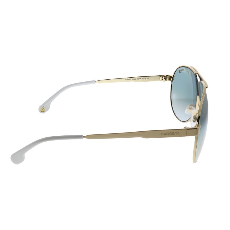 Carrera  J5G EZ Unisex Aviator Sunglasses Gold 66mm