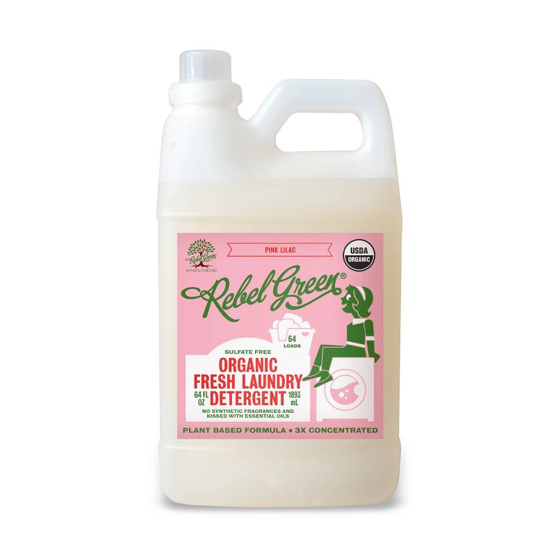 Rebel Green Pink Lilac Laundry Detergent - 64oz