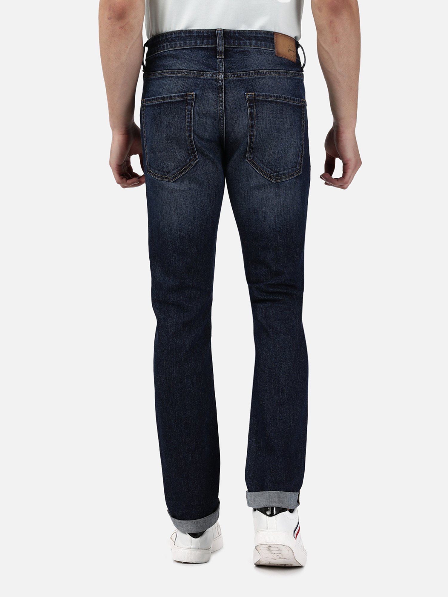 Passion Blue Slim Fit Lightly Washed Jeans