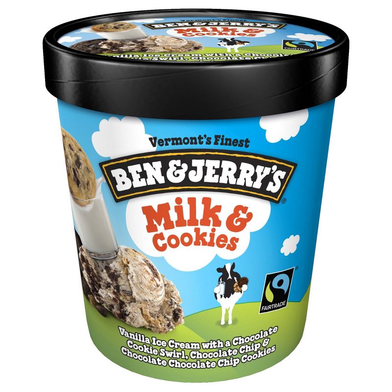 Ben & Jerry's Milk and Cookies Ice Cream - 16oz