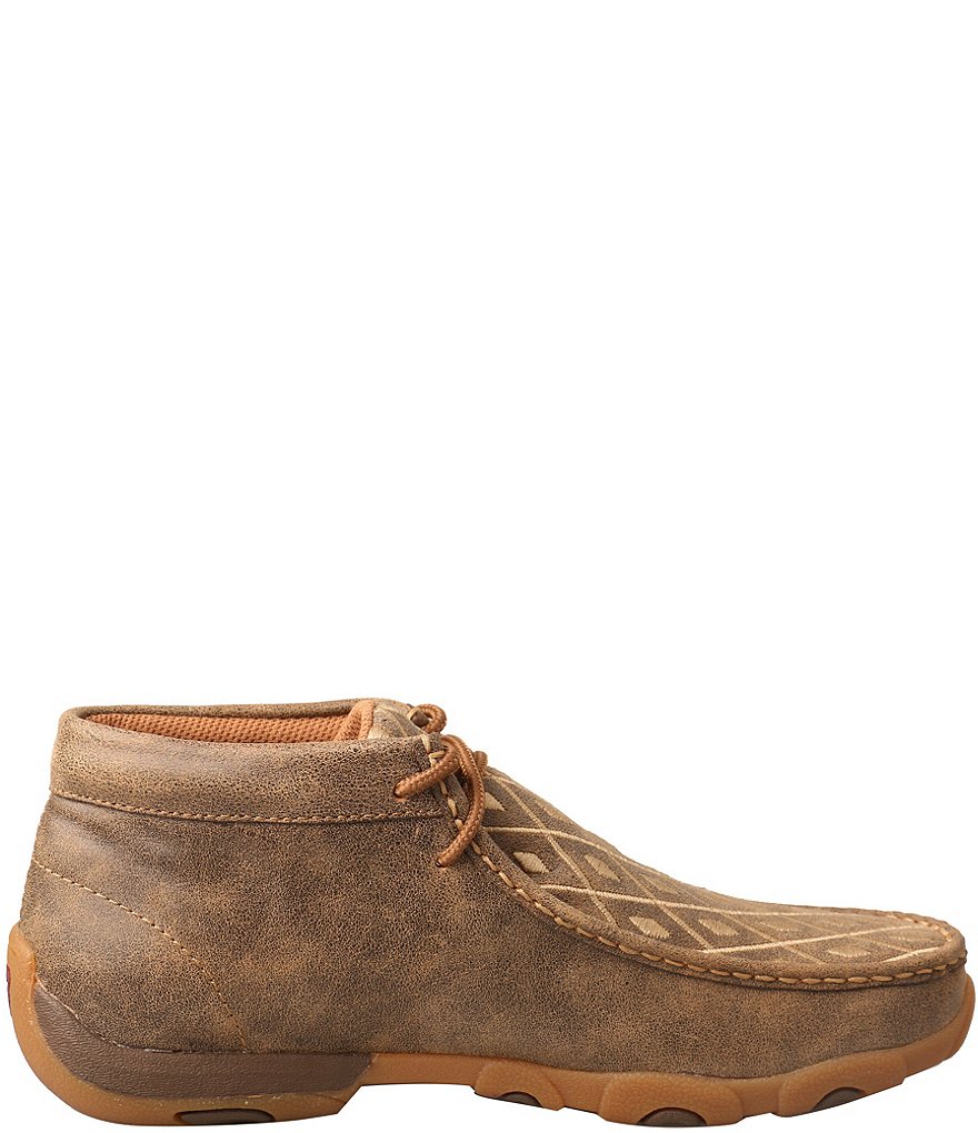 Twisted X Women's Embroidered Chukka Driving Mocs