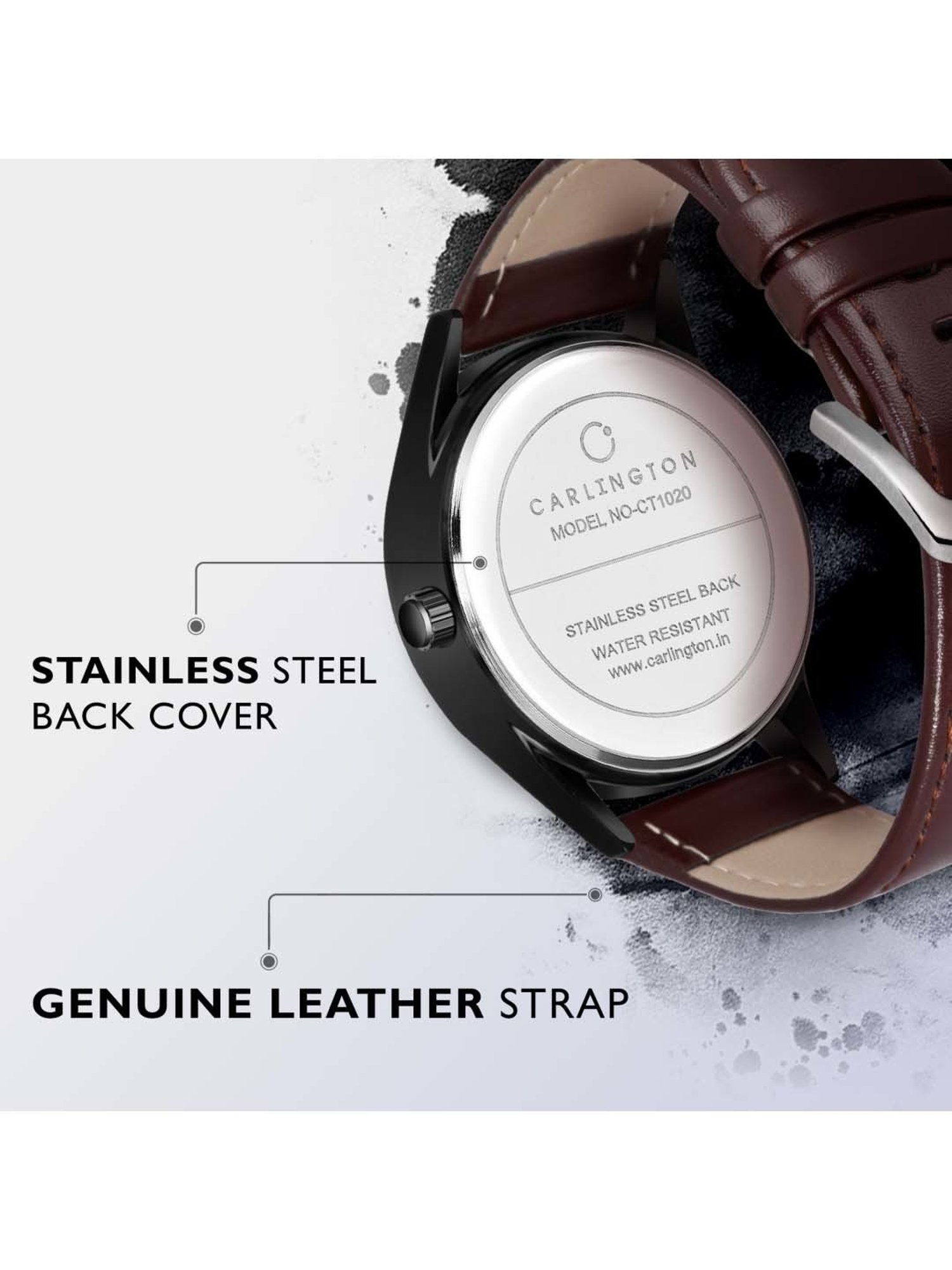 CARLINGTON CT 1020 Analog Watch for Men