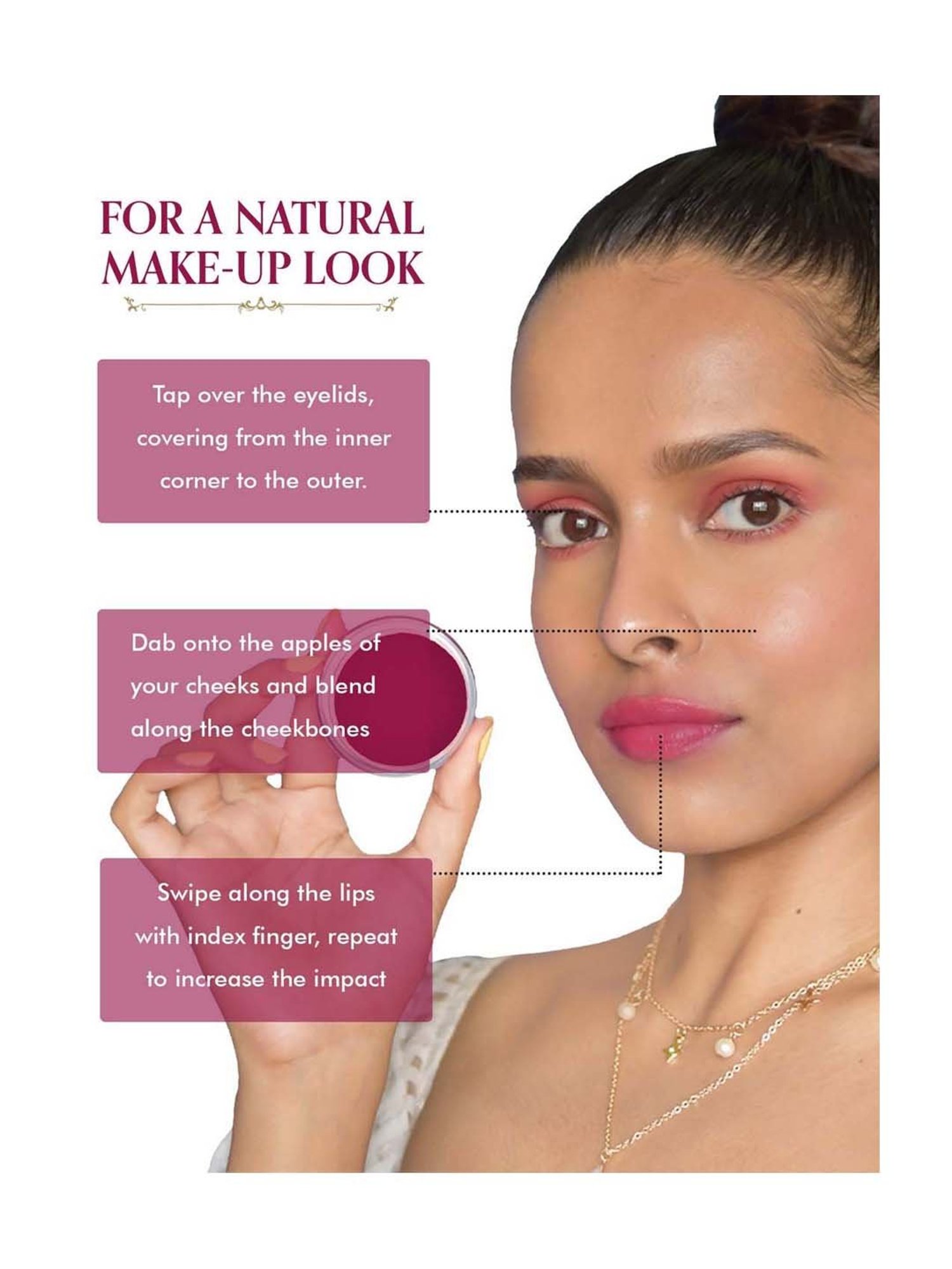 TAC - The Ayurveda Co. Beet Mighty Pink Lip & Cheek Tint- 10 gm