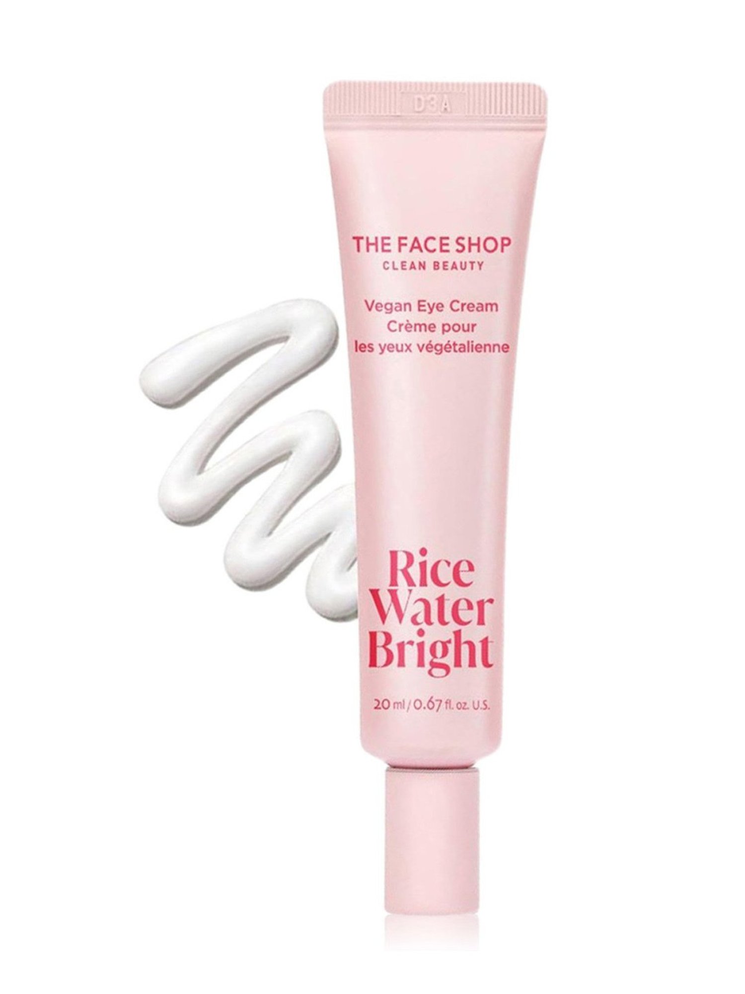 The Face Shop Rice Water Bright Vegan Eye Cream - 20 ml
