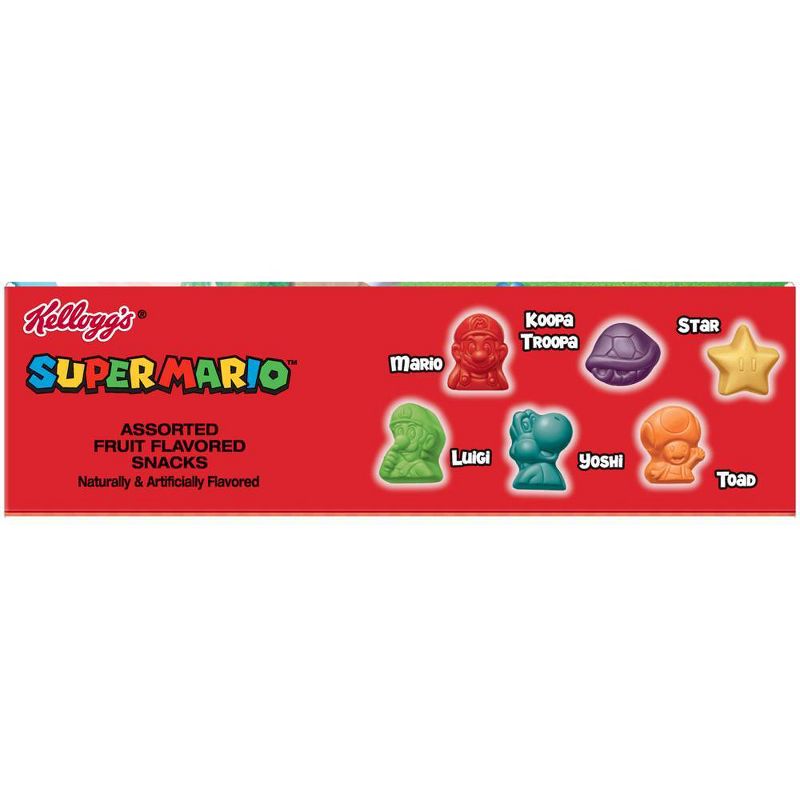 Kellogg's Super Mario Assorted Fruit Snacks - 8oz/10ct