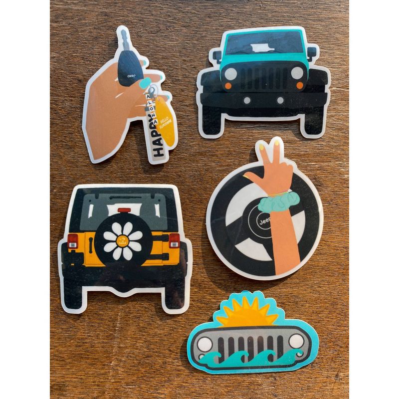 ACS Aesthetic Jeep Sticker Pack