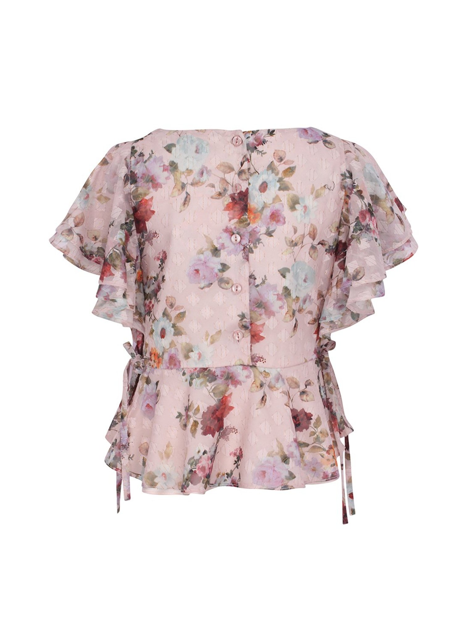 Tiny Girl Kids Pink Solid Top