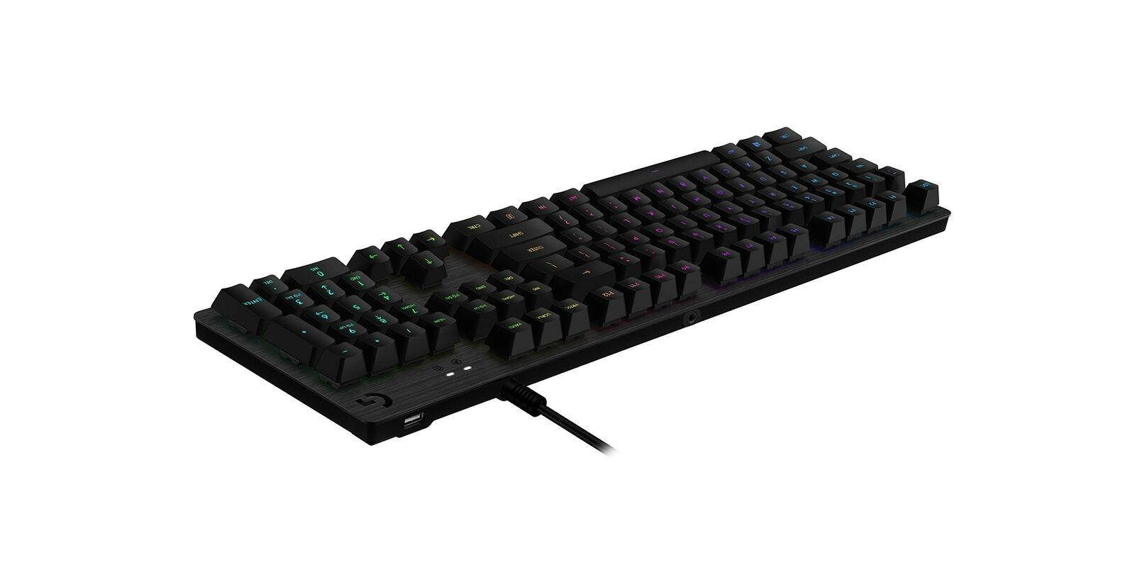Logitech G512 Carbon RGB Mechanical Gaming Keyboard (Romer-G Tactile)