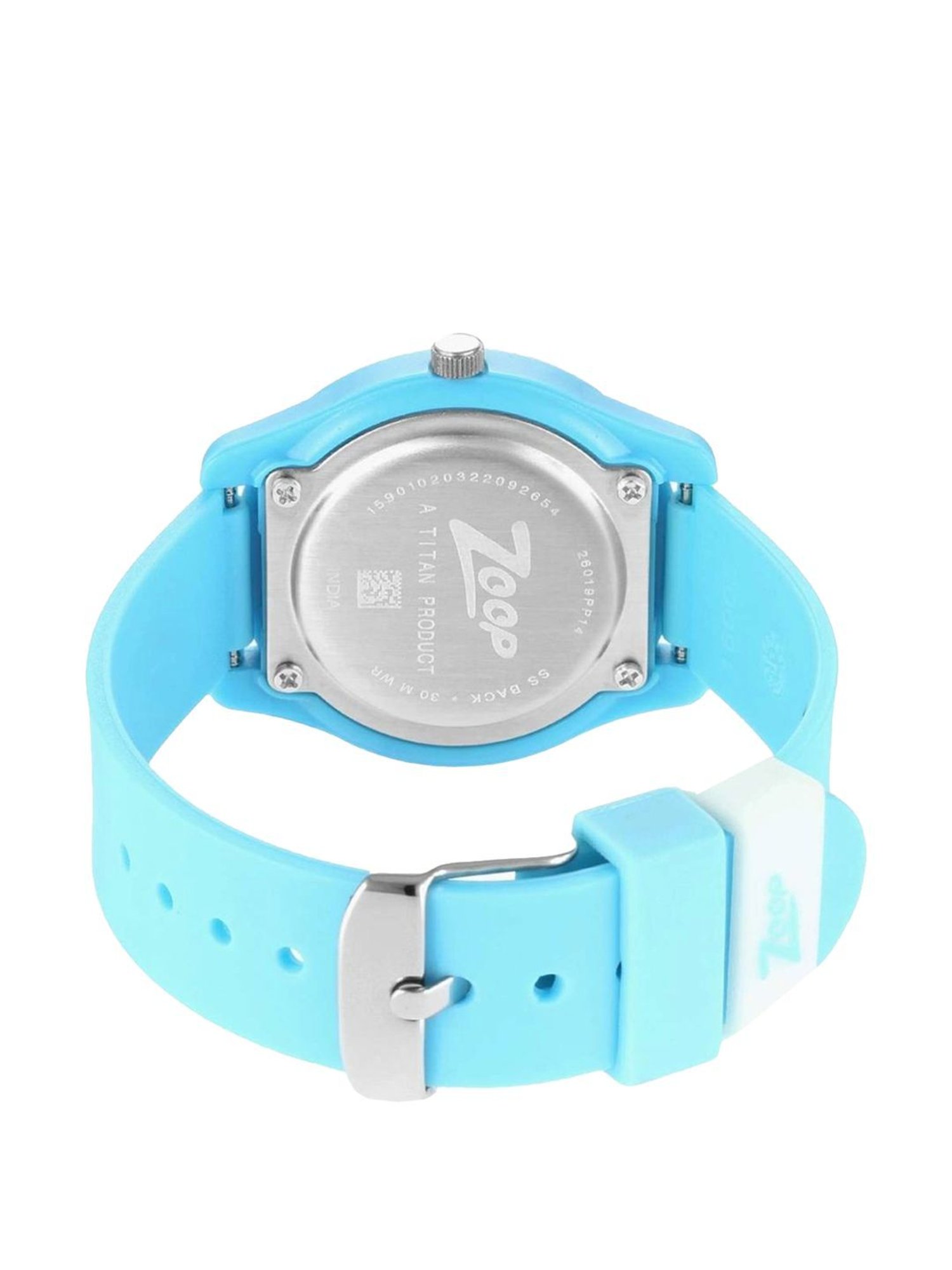 Zoop NS26019PP14W Unisex Analog Watch