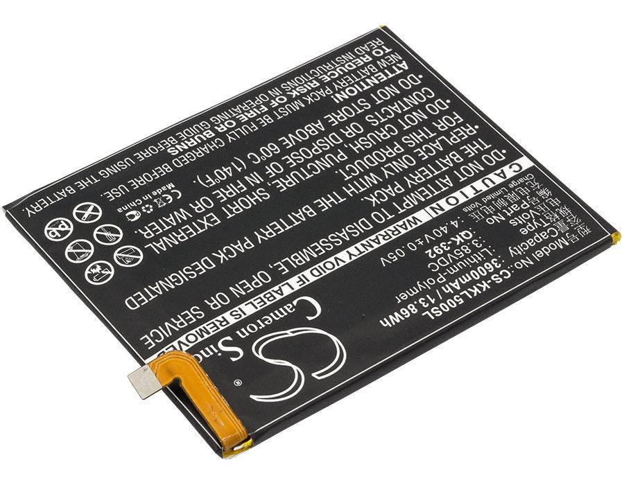 3600mAh Battery For 360 1509-A00 Q5 Plus,
