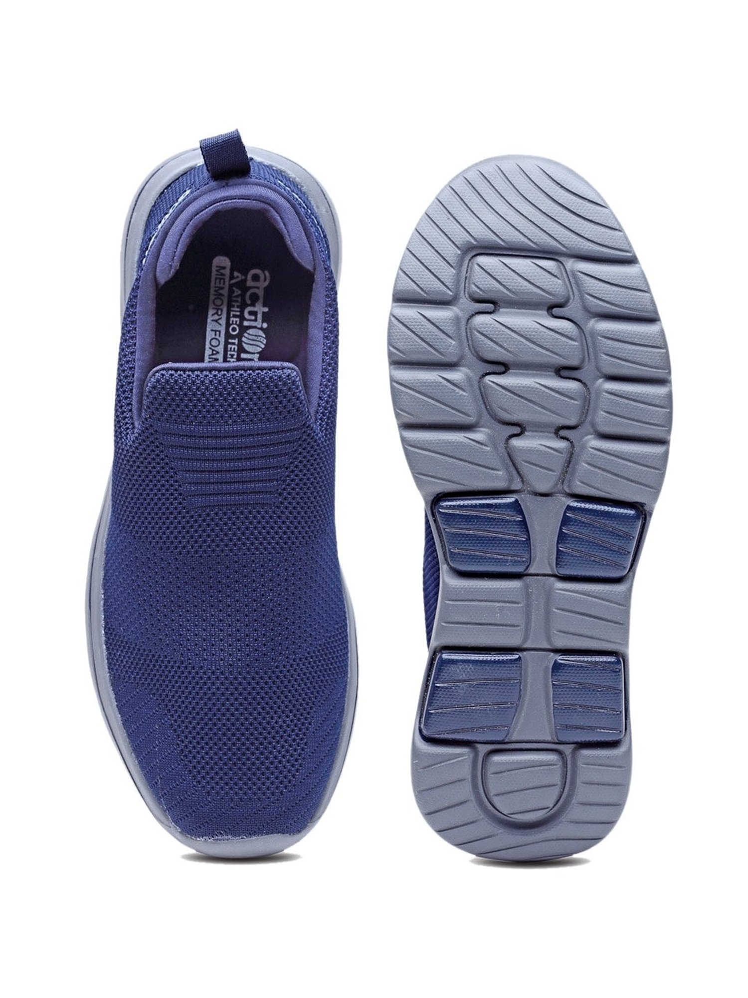 Action Men's Navy Running Shoes