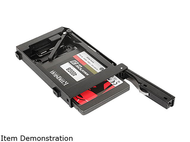 iStarUSA T-C25HD-P Build-to-Order - Custom Size Trayless 2.5" SATA 6 Gbps HDD SSD Hot-swap Plastic Rack