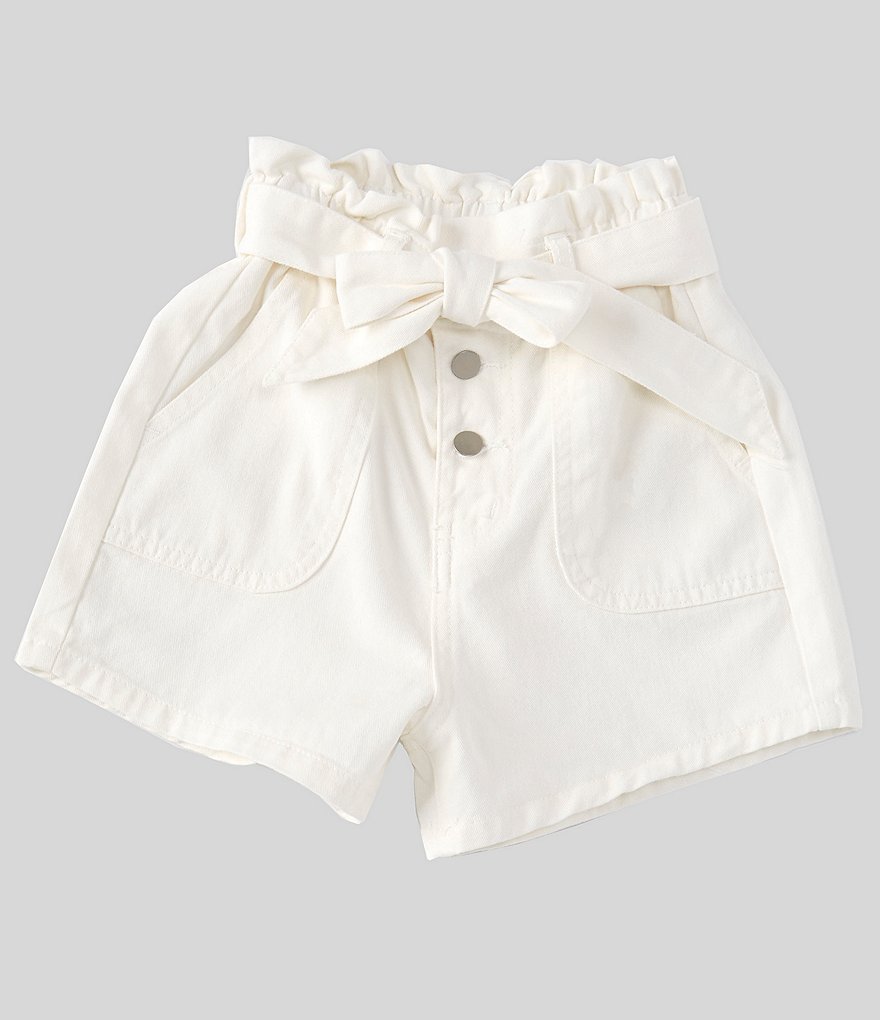 Angie Big Girls 7-14 Smocked Tie-Dye Shorts