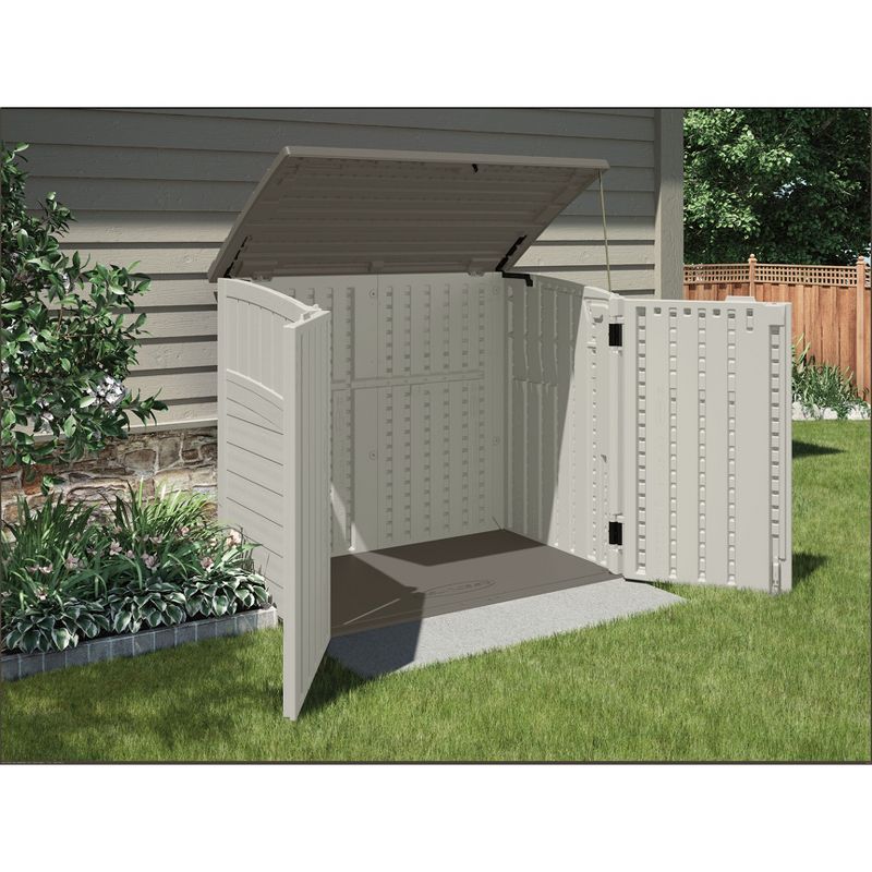 6'x 5.5' Everett Storage Shed Beige - Suncast