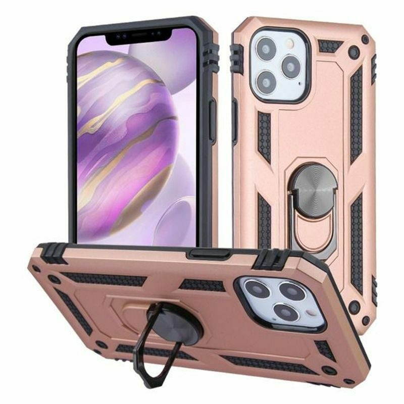 For  iPhone 12 Pro Max 6.7" Pink Hard Hybrid Case
