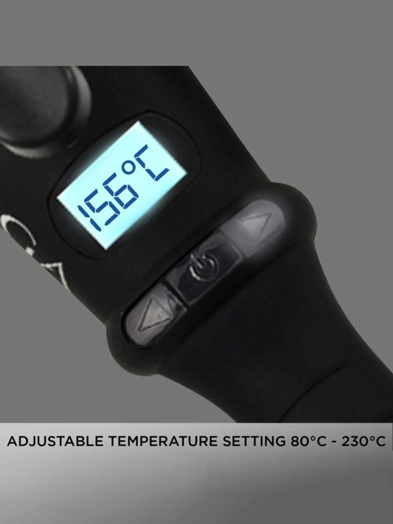 Gorgio Professional GCT9 19mm Hair Curling Tong (Silver)