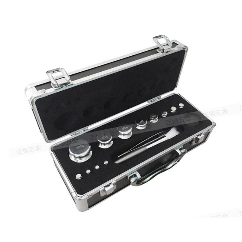 12 pcs Calibration Weight Set 1g-500g Precision Balance Scale Total 1110g