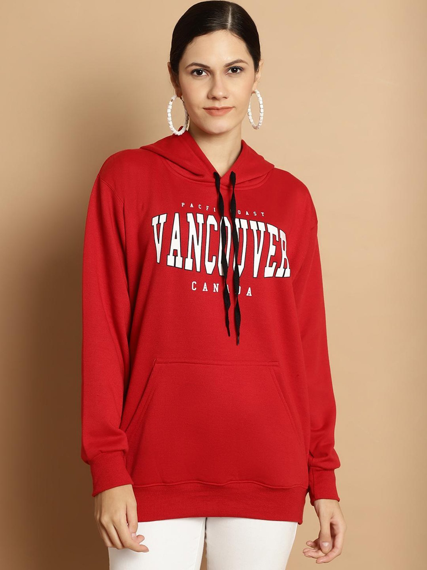 Vimal Jonney Maroon & Black Printed Sweatshirt - Pack Of 2