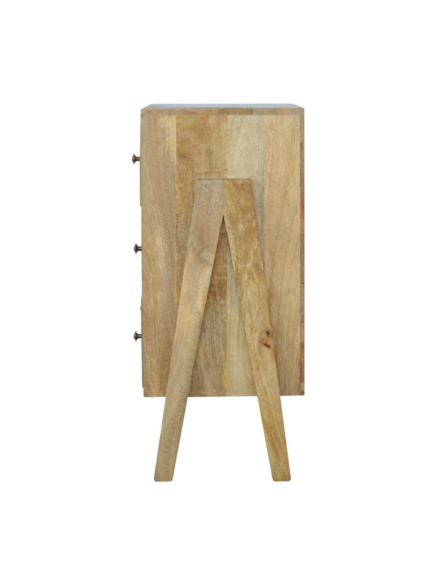 Artisan Furniture Brown Trestle Chest (Natural Oak-ish Finish)