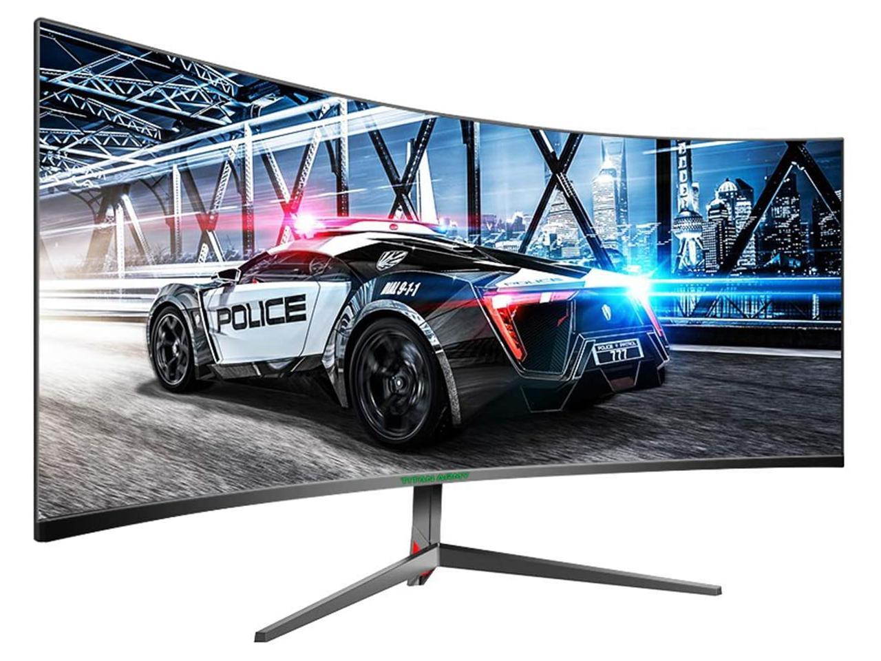 TITAN ARMY 30" 200Hz Gaming Monitors 1ms Response FreeSync 21:9 PIP/PBP Display 144Hz 2560x1080 1800R Curved PC Monitor Ultra Wide RTS/FPS Game Scene Mode VA Panel (VESA is not supported)(C30SK-PRO)