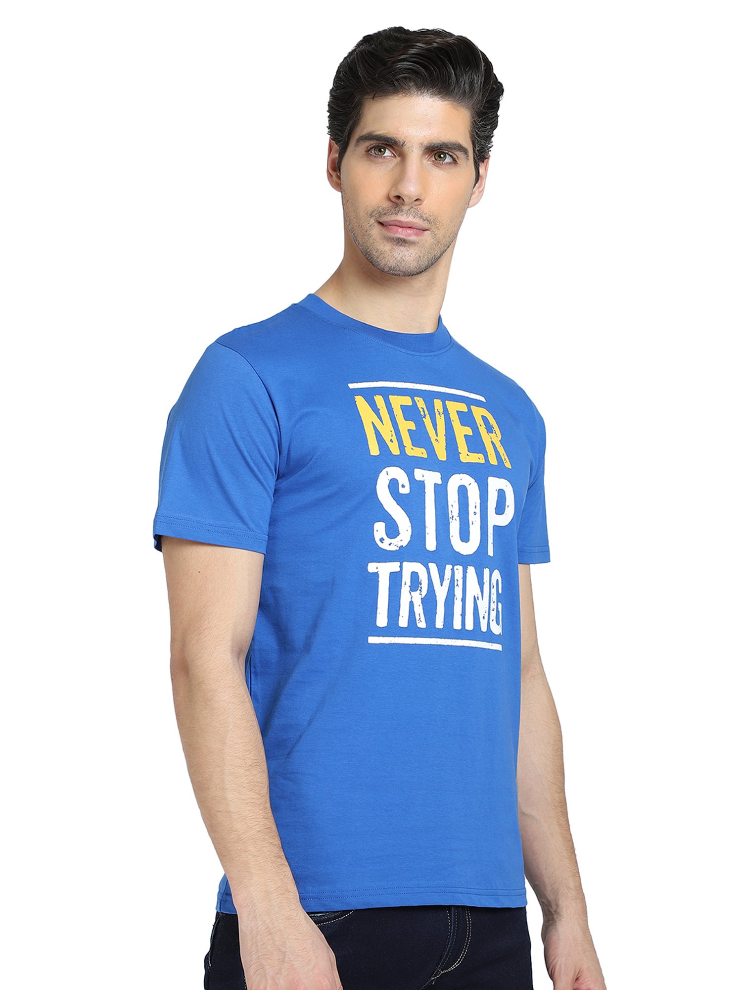 Dyca Royal Blue Crew T-Shirt