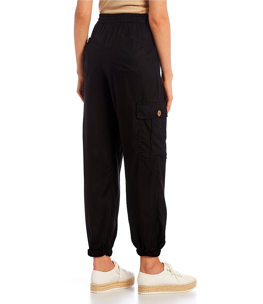 Angie High Rise Cargo Jogger Pants