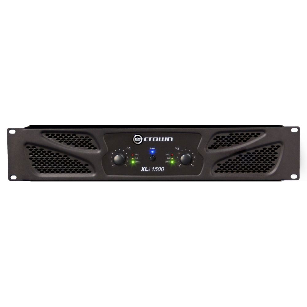 Crown XLI1500 Stereo 2-Channel 900-Watt Power Amplifier