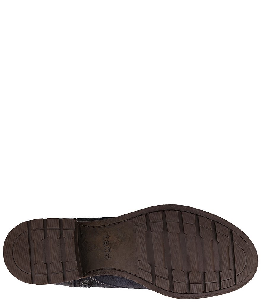 Taos Footwear Boot Camp Suede Faux Fur Lined Booties