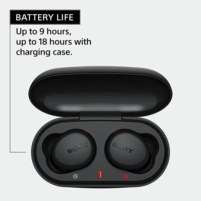 WF-XB700 EXTRA BASS True Wireless Earbuds Headset/Headphones with Mic for Phone Call Bluetooth Technology, Black