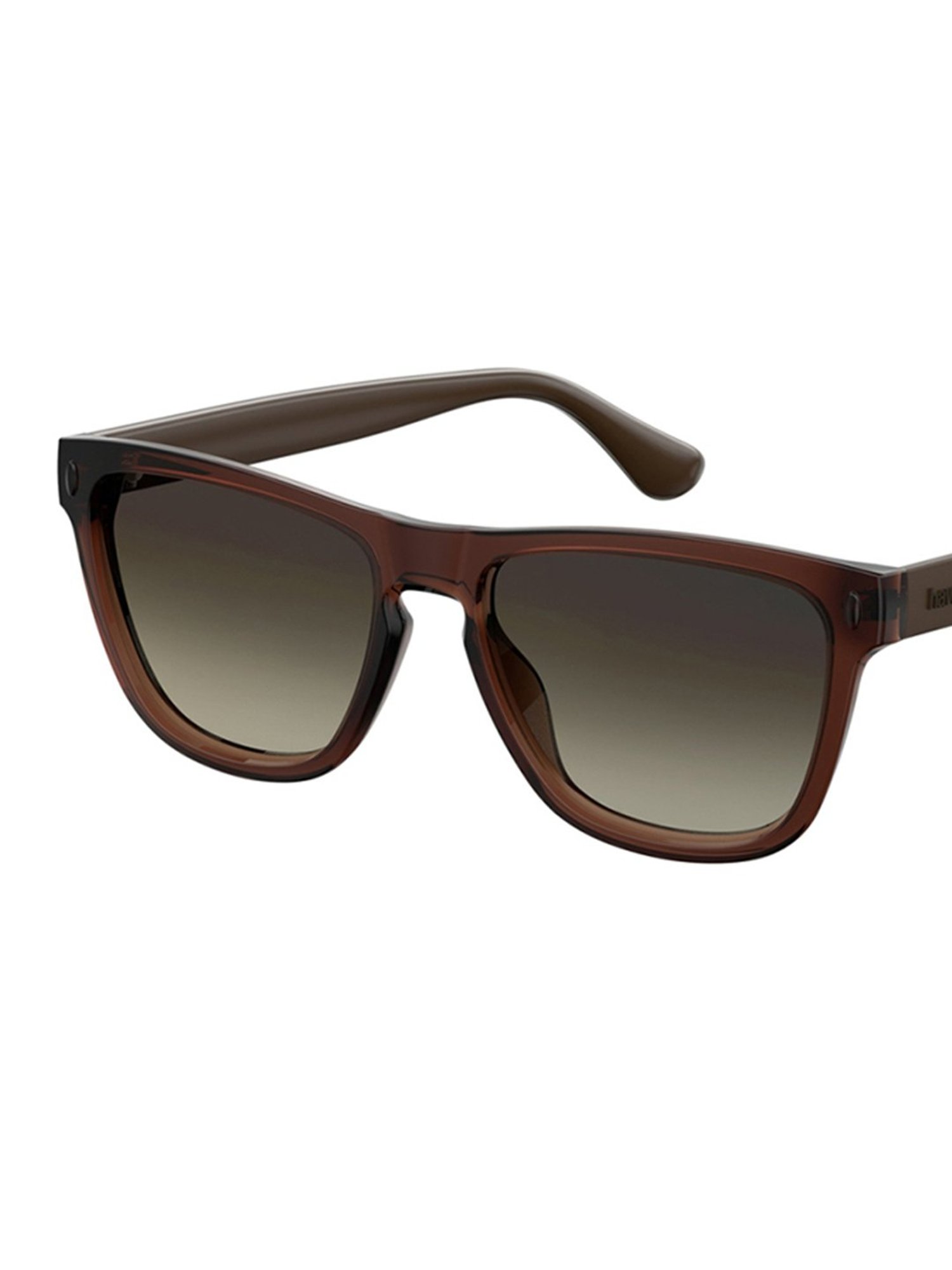 Havaianas 202525QGL55HA Brown Itacare Rectangular Sunglasses