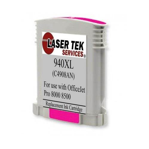 Laser Tek Services&reg; HP 940XL (2 C4906AN, 1 C4907AN, 1 C4908AN, 1 C4909AN) 5 Pack Replacement Ink Cartridges