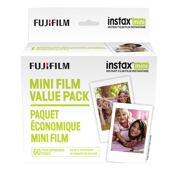 instax(R) mini Film, 60 Count