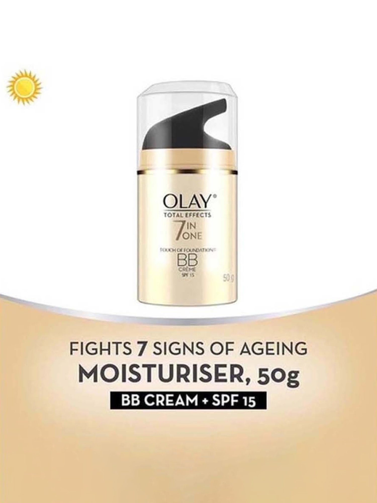 Olay Total Effects 7 In One Touch of Foundation BB Creme SPF 15 - 50 gm