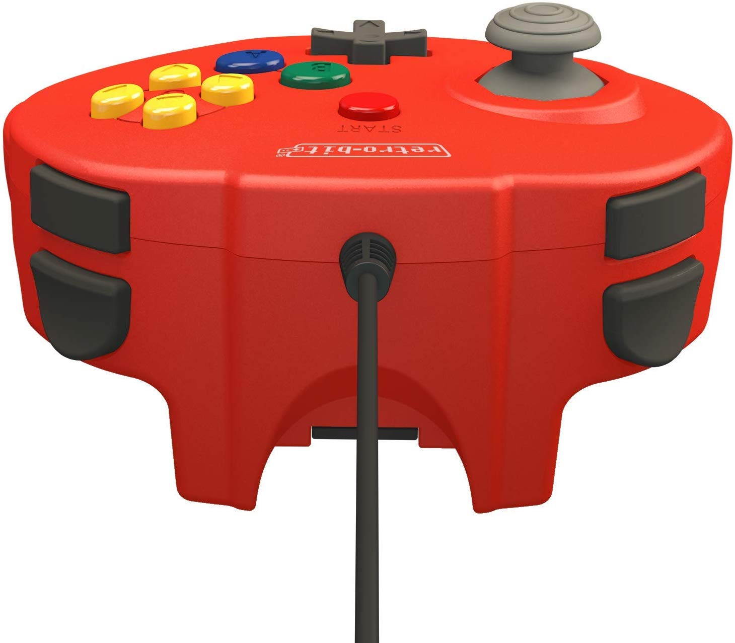 Retro-Bit Tribute N64 USB Controller for PC/Mac, Nintendo Switch - Red NEW