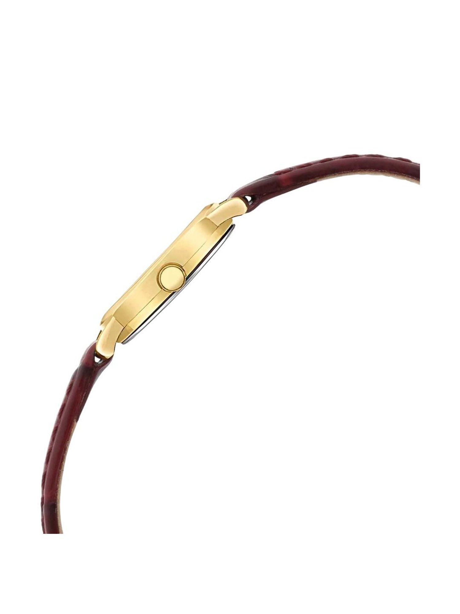 Women's Disney Minnie Mouse Nylon Strap Watch - Red