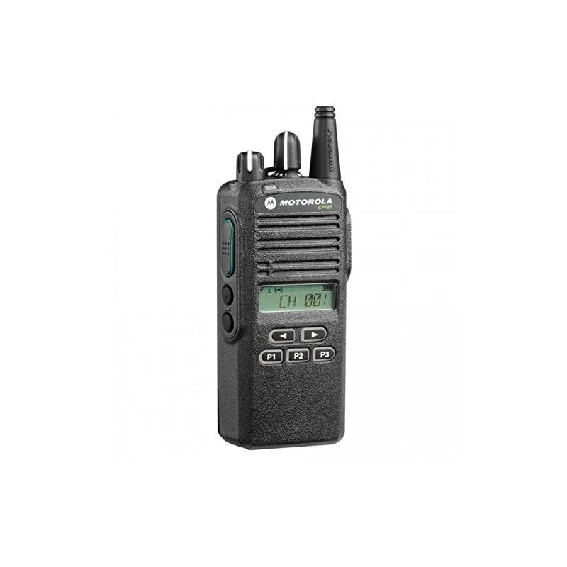 CP185 UHF AAH03RDF8AA7AN Original  435-480 MHz Handheld Two-way Radio Transceiver 4 Watts, 16 Channels Black - 2 Year Manufacturer Warranty