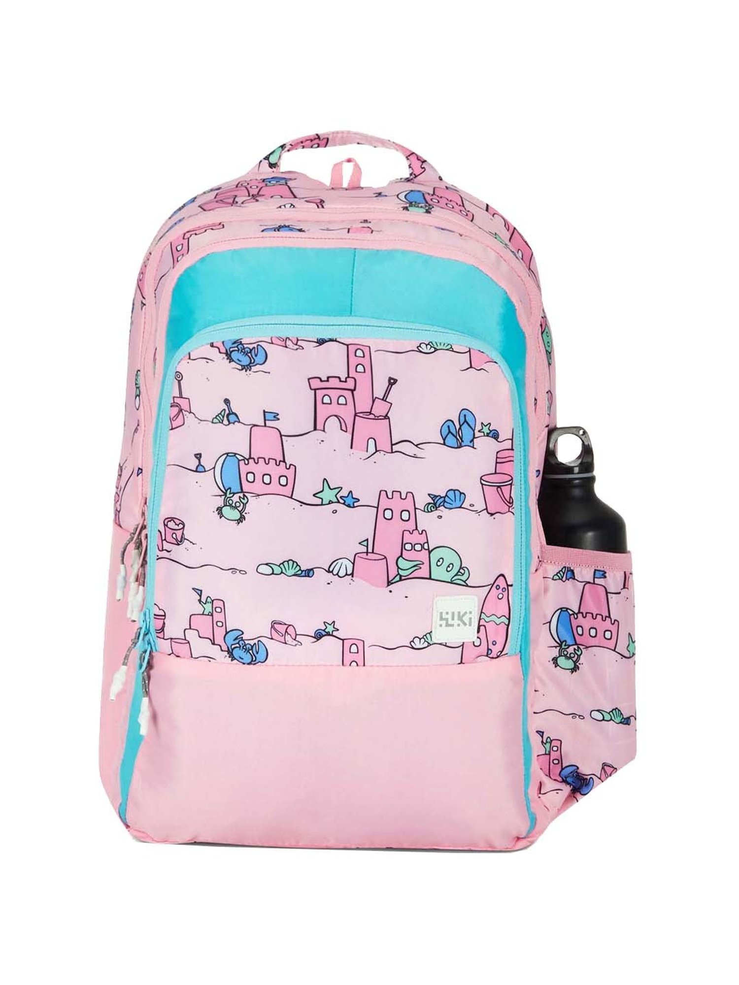 Wiki 24 Ltrs Pink Medium Backpack