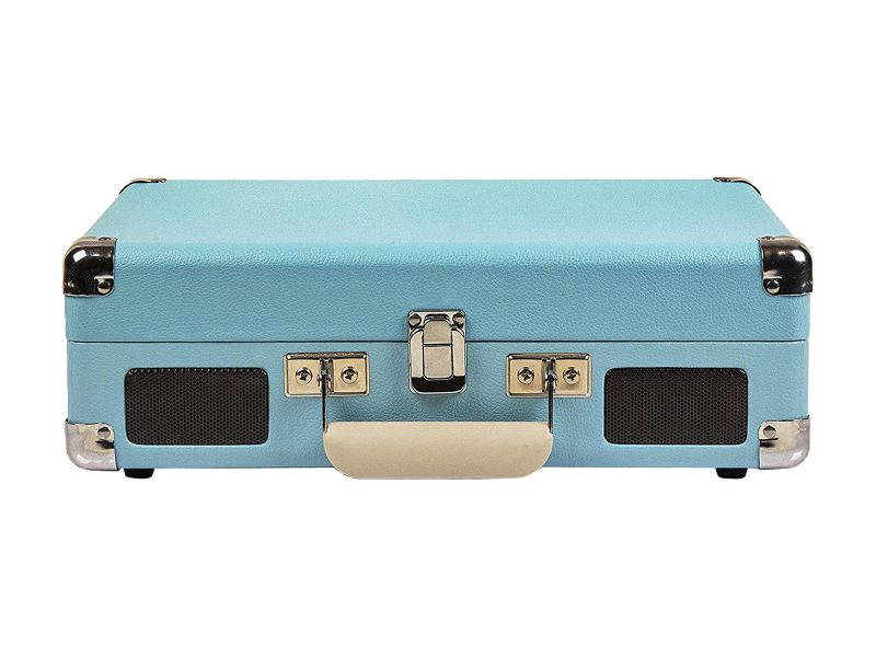 Crosley Cruiser Deluxe Portable Bluetooth Record Turntable, Turquoise