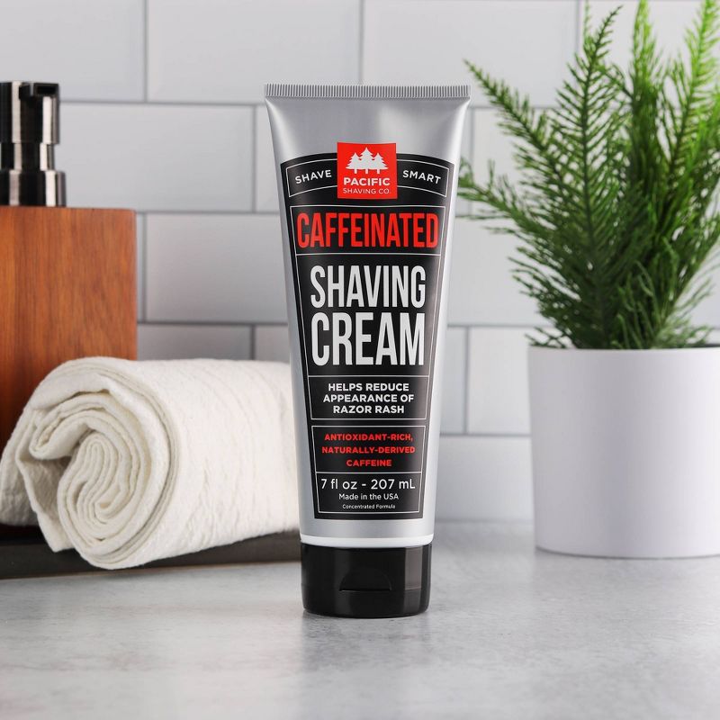 Pacific Shaving Company Caffeinated Shaving Cream - 7oz