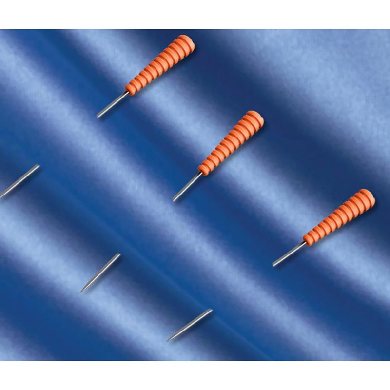 Taylor Seville Magic Pins - Silk Fine-Peach Orange 50/Pkg