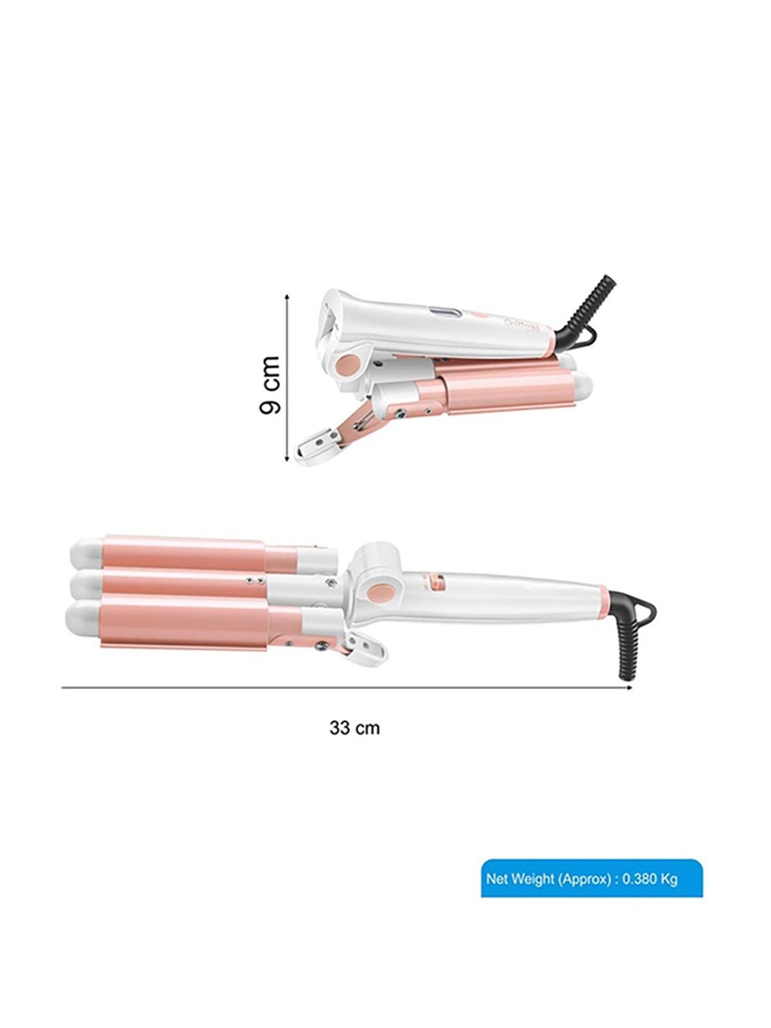 HNK Frizz Hair Crimper (Green)