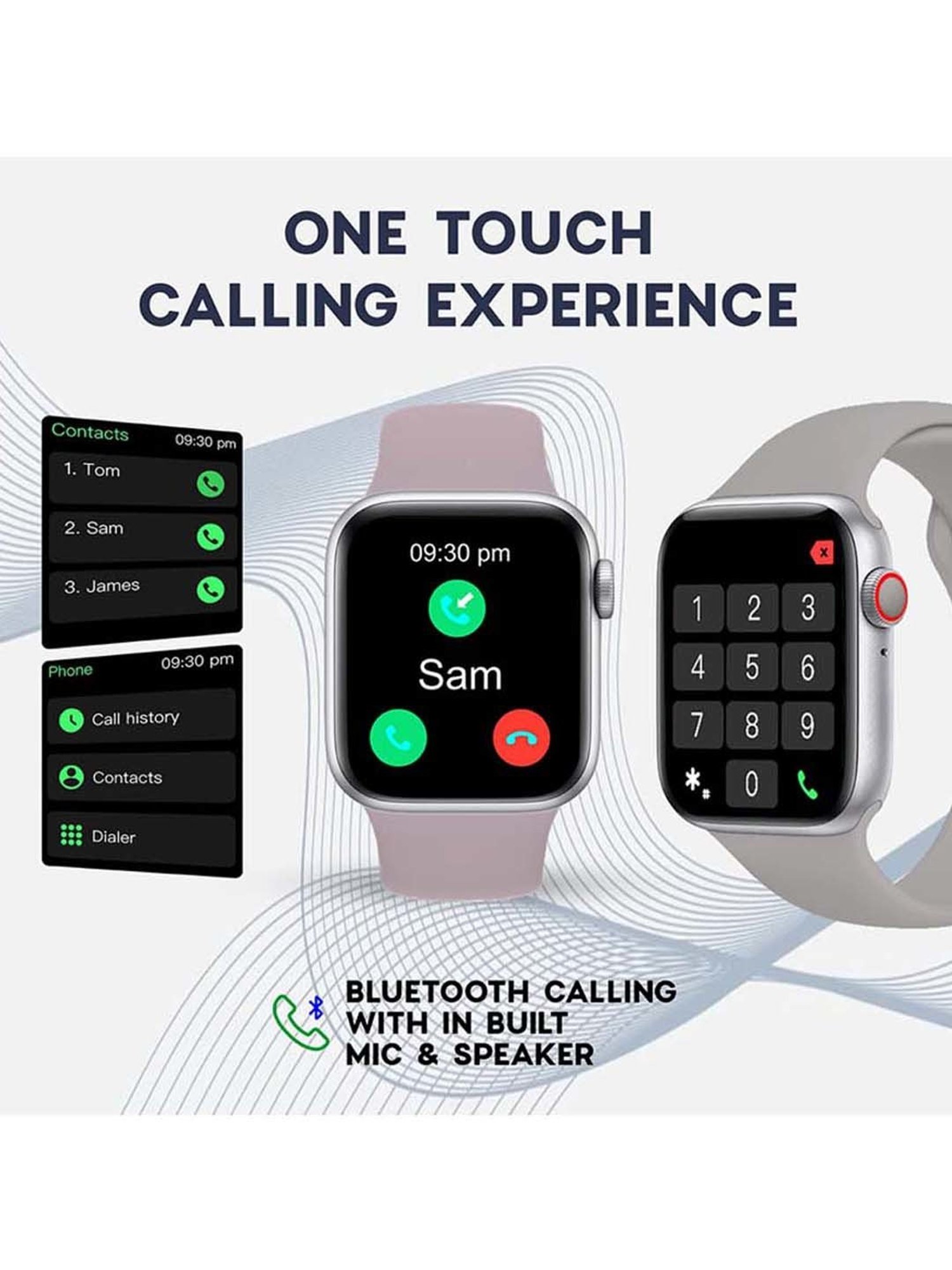 I Kall W1 Smartwatch (Black)