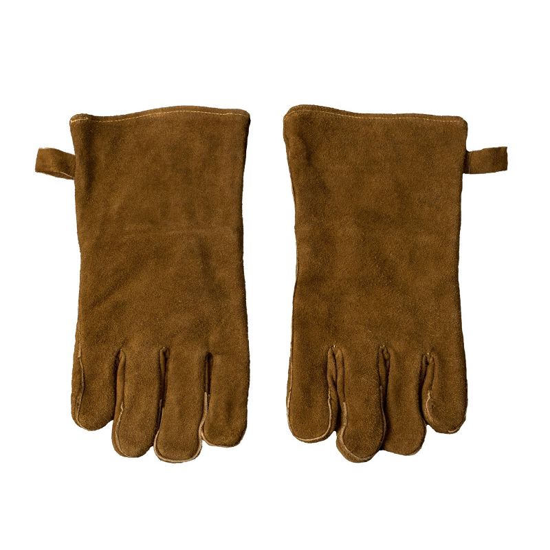 Pleasant Hearth Fireplace Gloves Brown