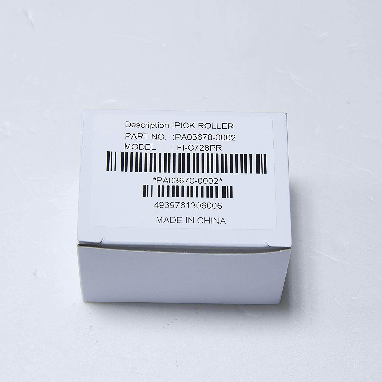 YANZEO PA03670-0002 Scanner Pick Roller for Fi-7160 Fi-7180 Fi-7260 Fi-7280 fi-7460 fi-7480 CONSUMABLE Roller