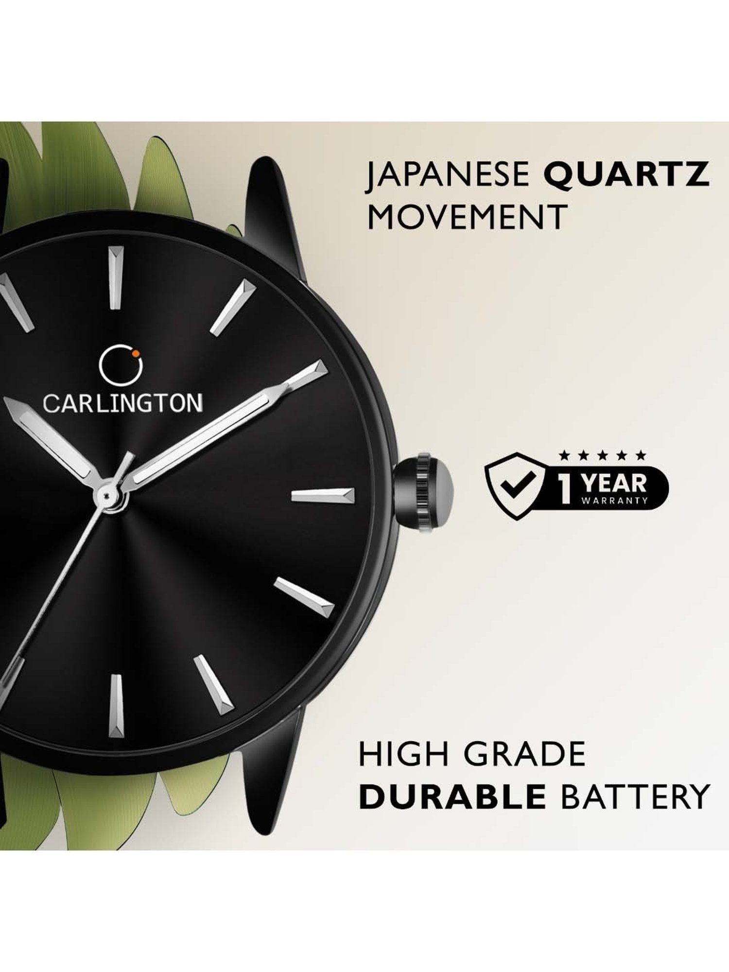 CARLINGTON CT 2007 Analog Watch for Women