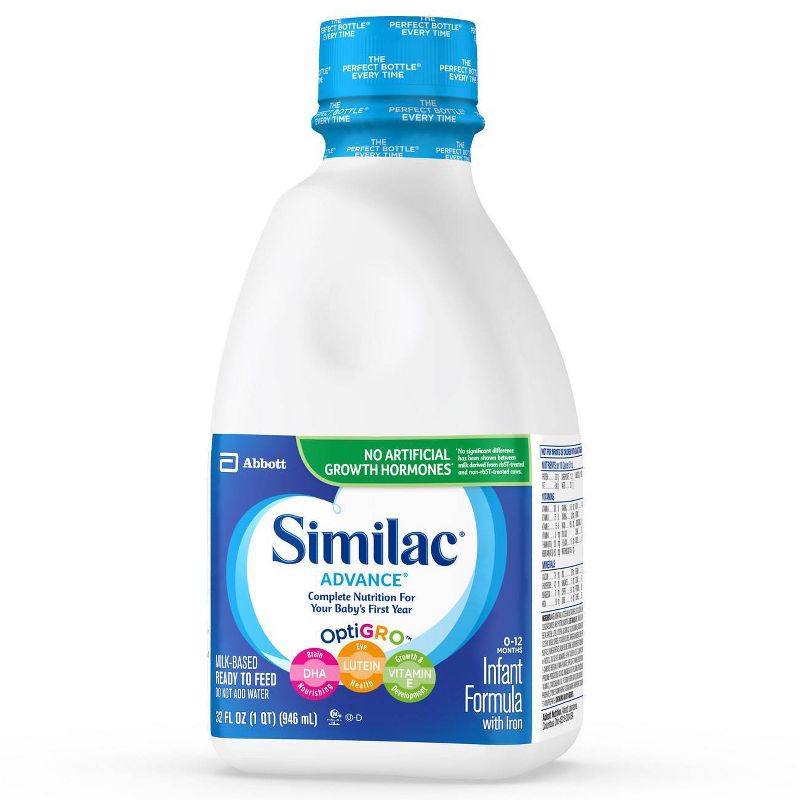 Similac Advance Infant Formula with Iron Ready-to-Feed - 32 fl oz