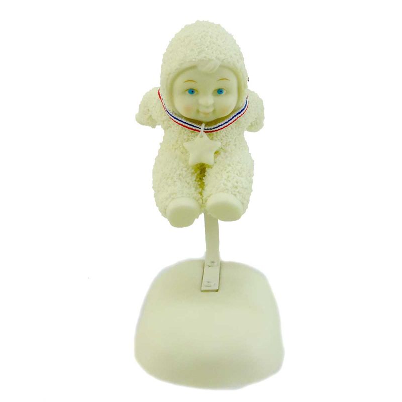 Dept 56 Snowbabies Jumping For Joy Starlight Game Series  -  Decorative Figurines